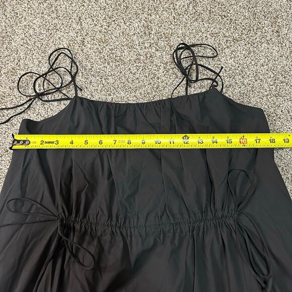 ALL ROW Women's Black Isadora Dress Size L - Picture 11 of 14